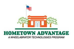 Hometown Advantage logo, logotype for Wheelabrator by Jim Grenier dba Renegade Studio